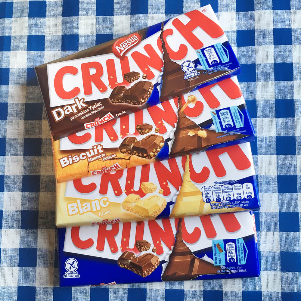 Nestle Crunch 4 κωδικοί