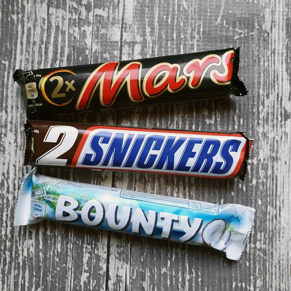 Mars Hellas - Mars, Snickers, Bounty