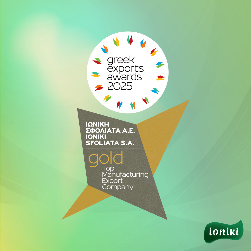 Νέα διάκριση της Ioniki στα Greek Exports Awards 2025!