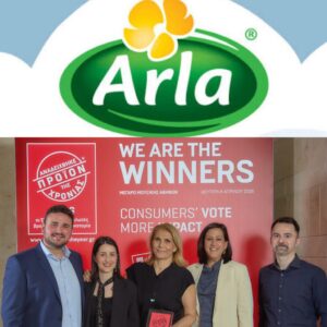 Arla Foods Hellas | Διπλή διάκριση στα βραβεία «Προϊόν της Χρονιάς 2026»