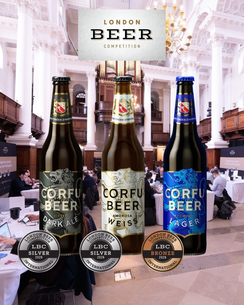 Οι βραβευμένες μπίρες της Corfu Beer
