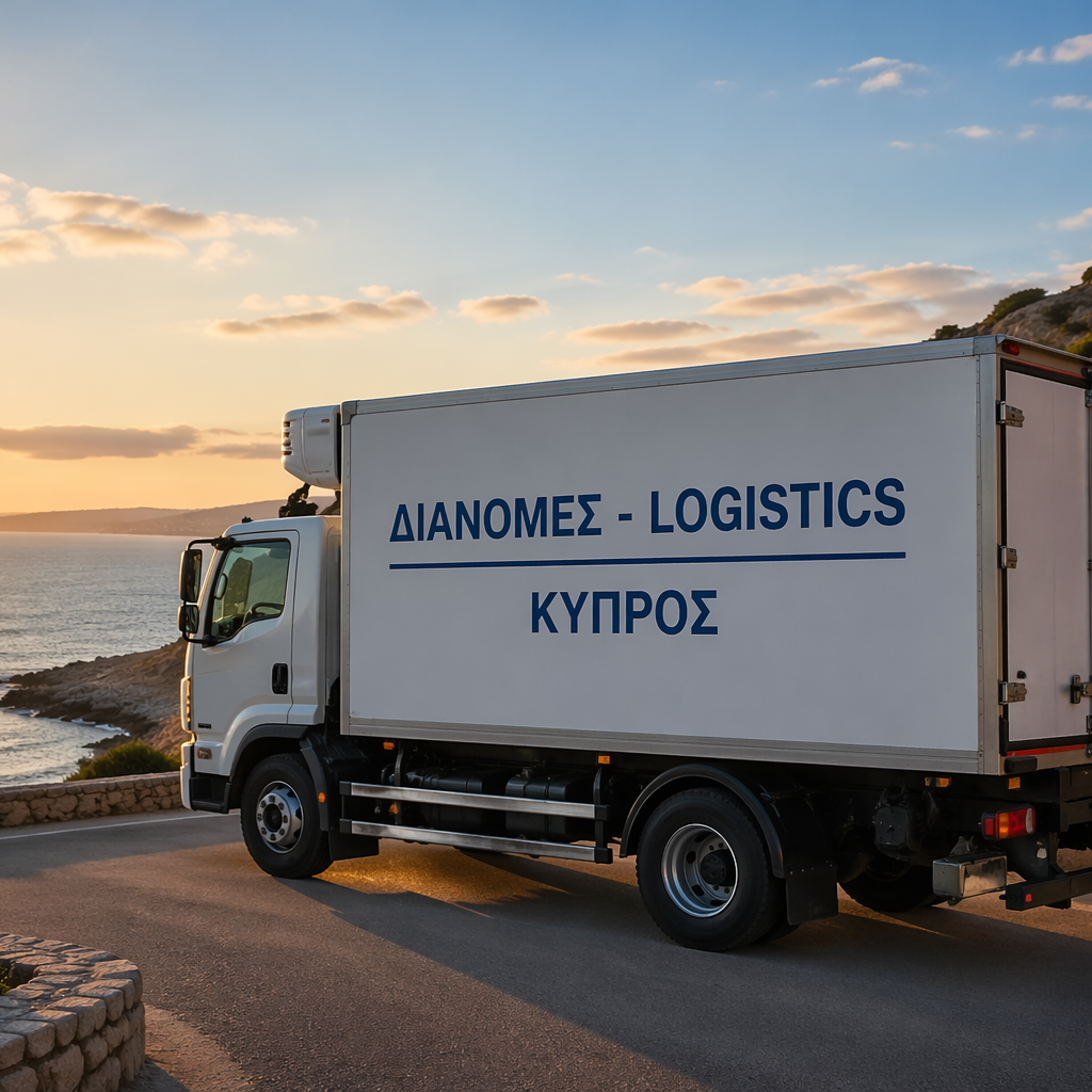 Φορτηγό διανομής στην Κύπρο