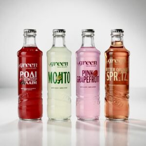 Green Beverages Group – ΧΗΤΟΣ | Λανσάρισμα Green mocktails και γυάλινη φιάλη 250ml